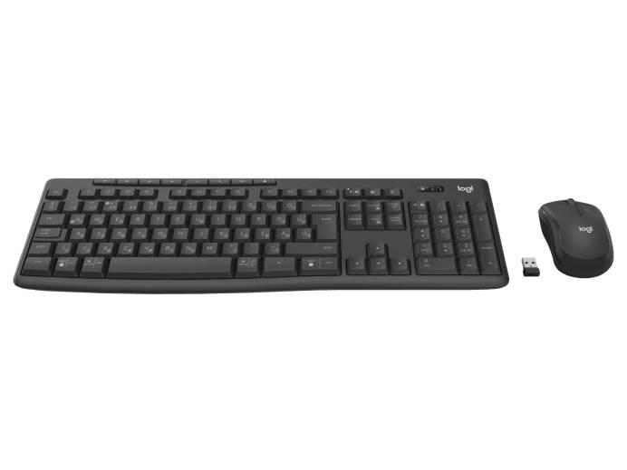 Logitech MK370 Combo for Business toetsenbord Inclusief muis Kantoor RF-draadloos + Bluetooth QWERTY Portugees Grafiet