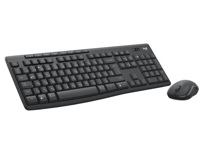 Logitech MK370 Combo for Business toetsenbord Inclusief muis Kantoor RF-draadloos + Bluetooth QWERTY Portugees Grafiet