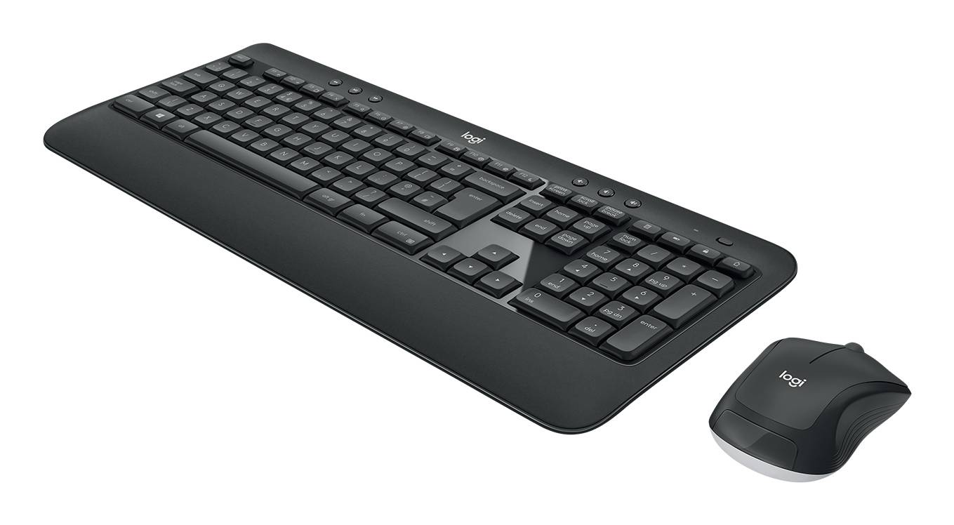 Logitech 920-008679 toetsenbord Inclusief muis Universeel RF Draadloos QWERTY Italiaans Zwart