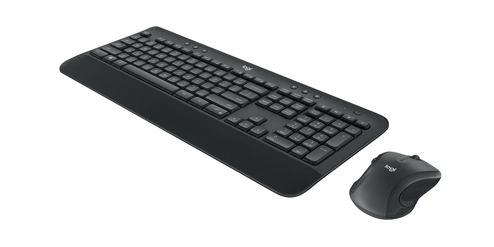 Logitech 920-008923 toetsenbord Inclusief muis Kantoor RF Draadloos QWERTY US International Zwart