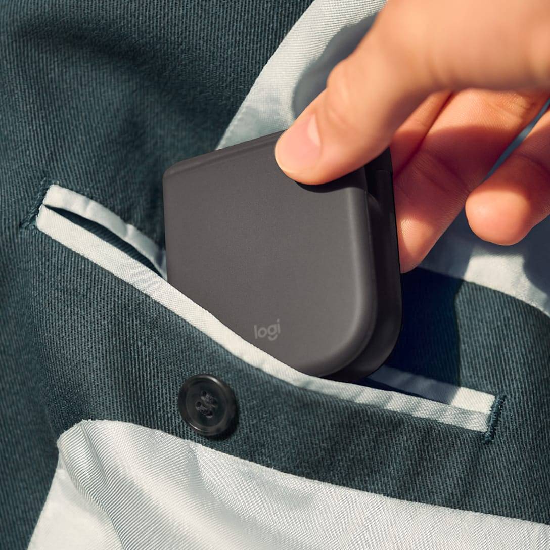 Logitech Mobi Fold muis Reizen Ambidextrous RF-draadloos + Bluetooth Optisch 4000 DPI