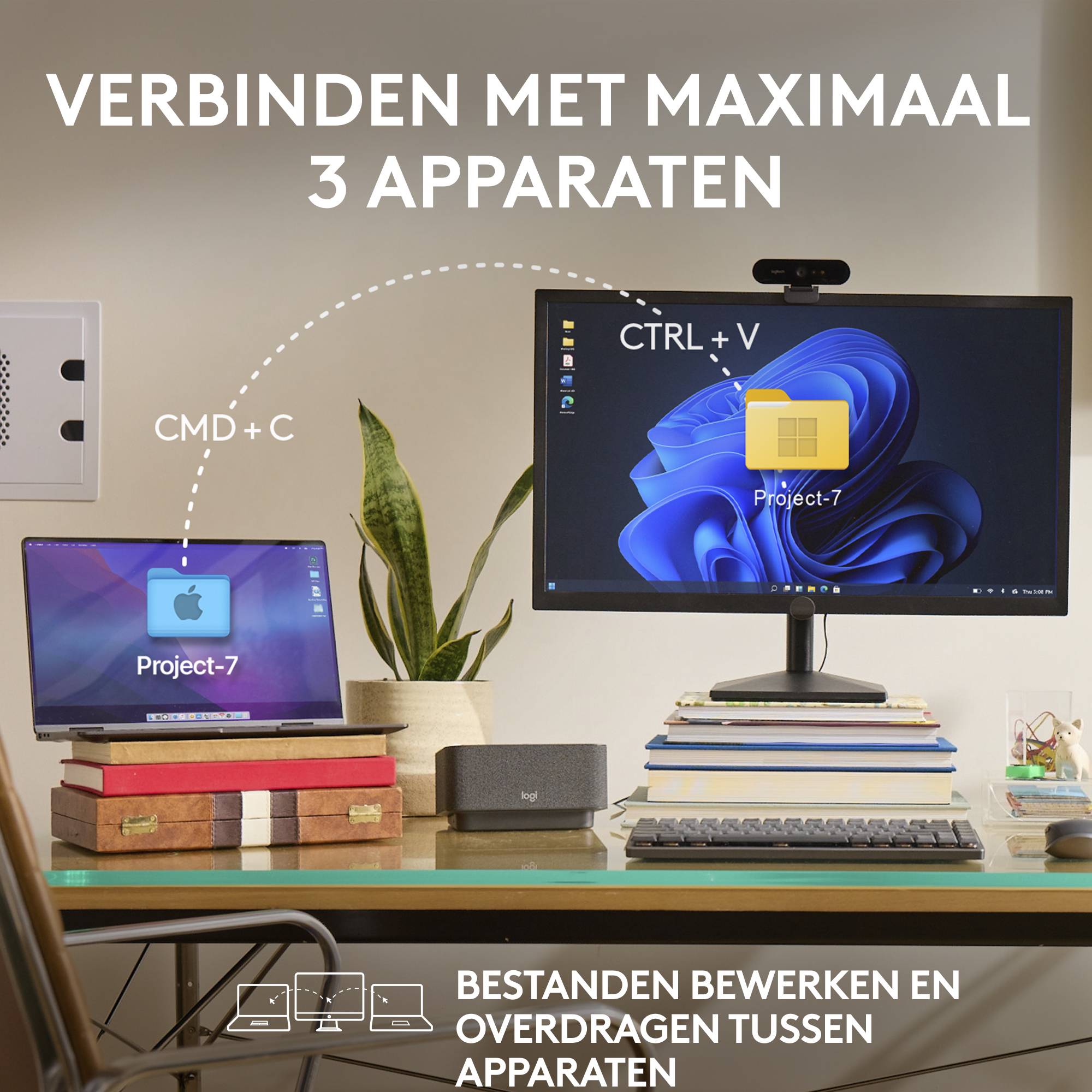 Logitech 910-006930 muis Kantoor Rechtshandig RF-draadloos + Bluetooth Laser 8000 DPI