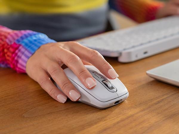 Logitech MX Anywhere 3S for Business muis Kantoor Rechtshandig RF-draadloos + Bluetooth Laser 8000 DPI