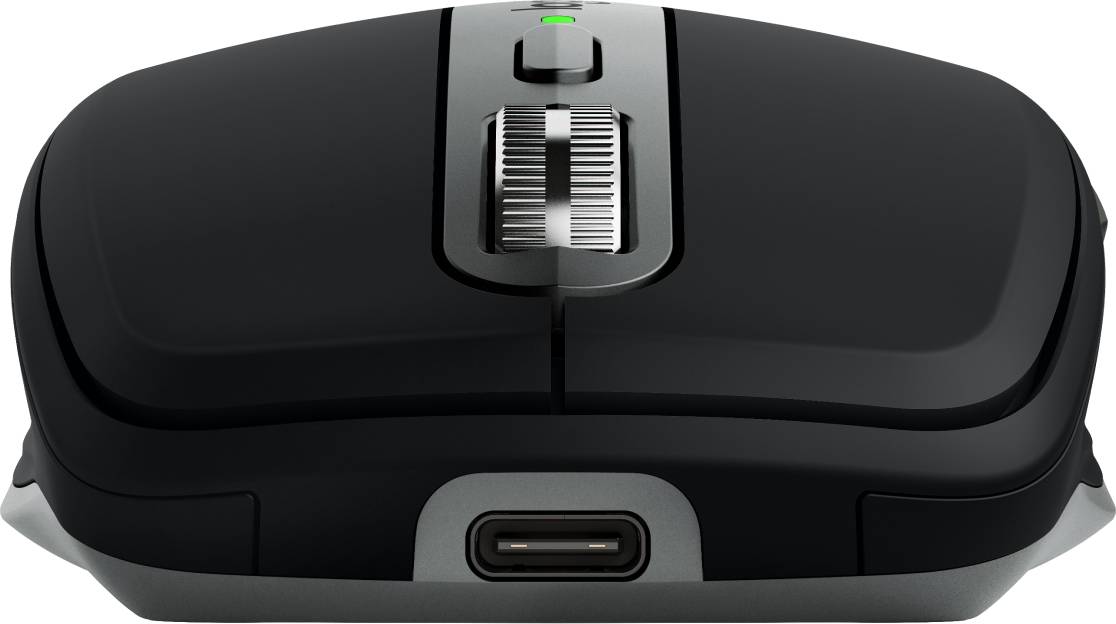 Logitech MX Anywhere 3S for Mac muis Kantoor Rechtshandig RF-draadloos + Bluetooth Laser 8000 DPI