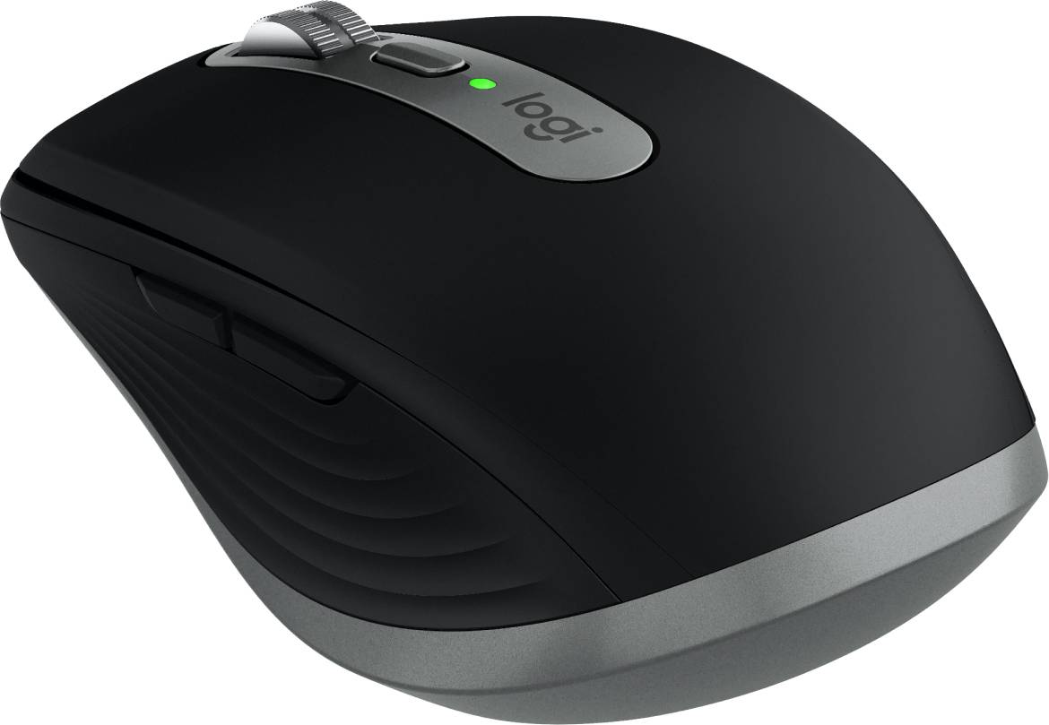 Logitech MX Anywhere 3S for Mac muis Kantoor Rechtshandig RF-draadloos + Bluetooth Laser 8000 DPI