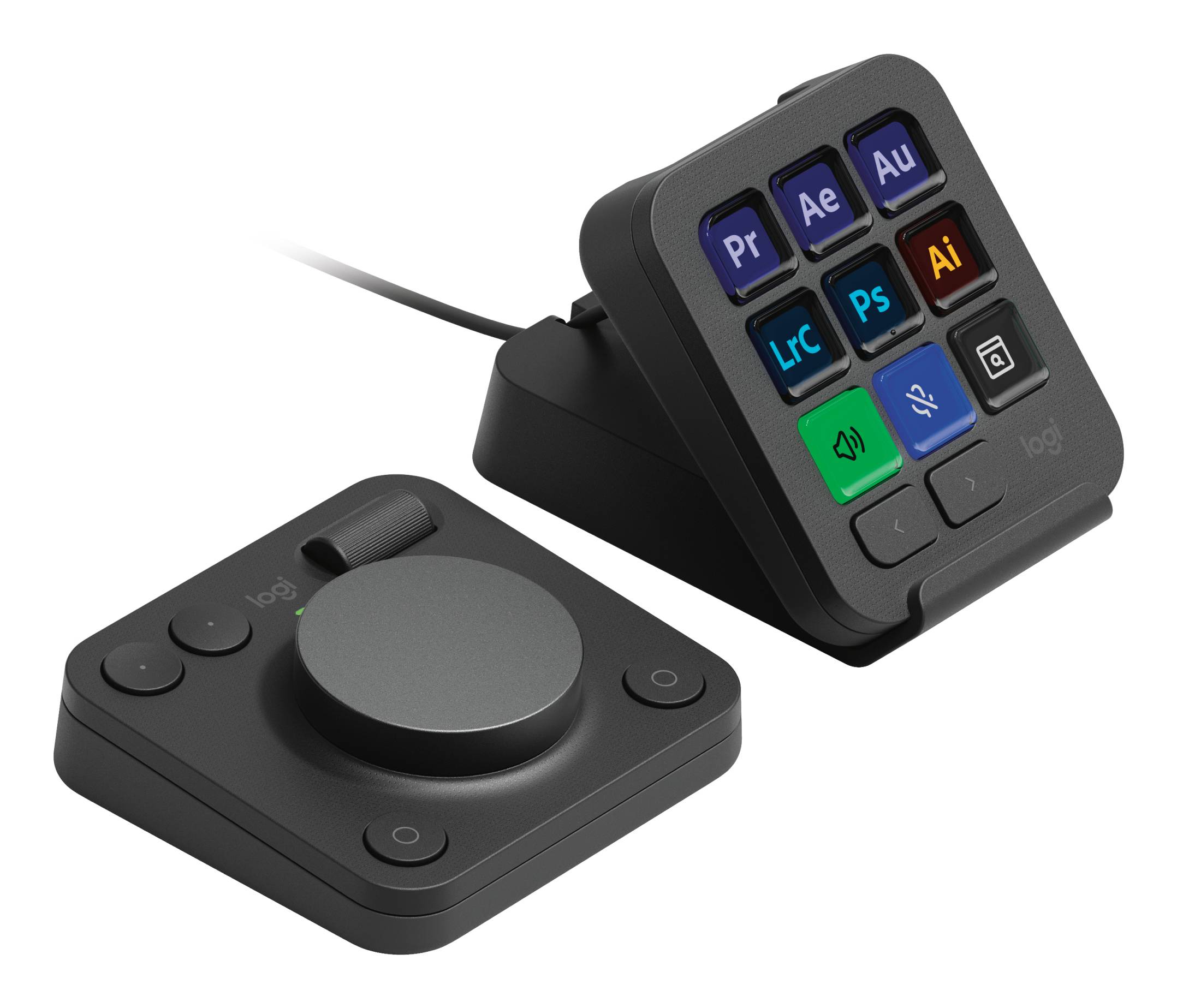 Logitech MX Creative Console Toetsenblok Bluetooth/USB Grafiet