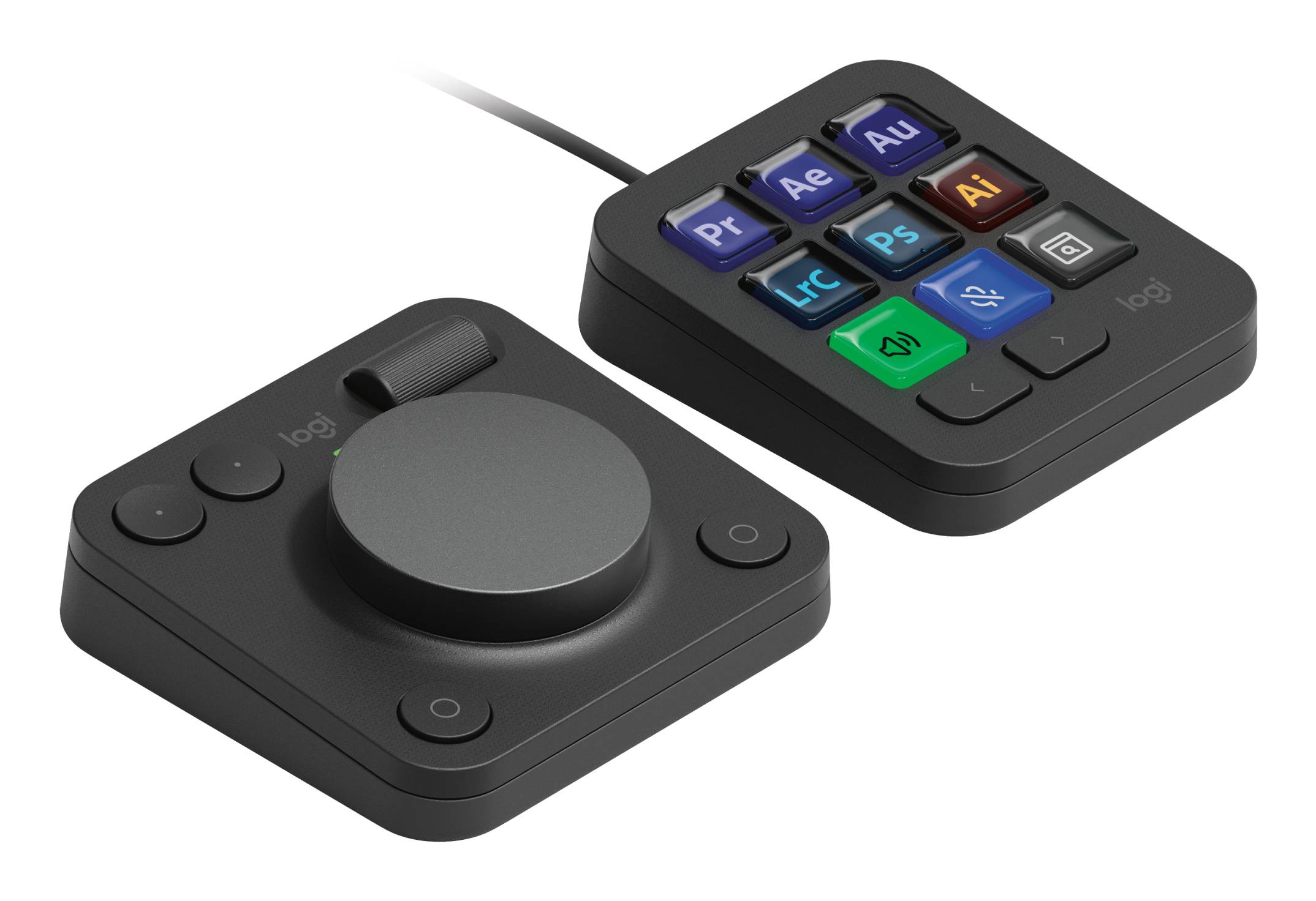 Logitech MX Creative Console Toetsenblok Bluetooth/USB Grafiet