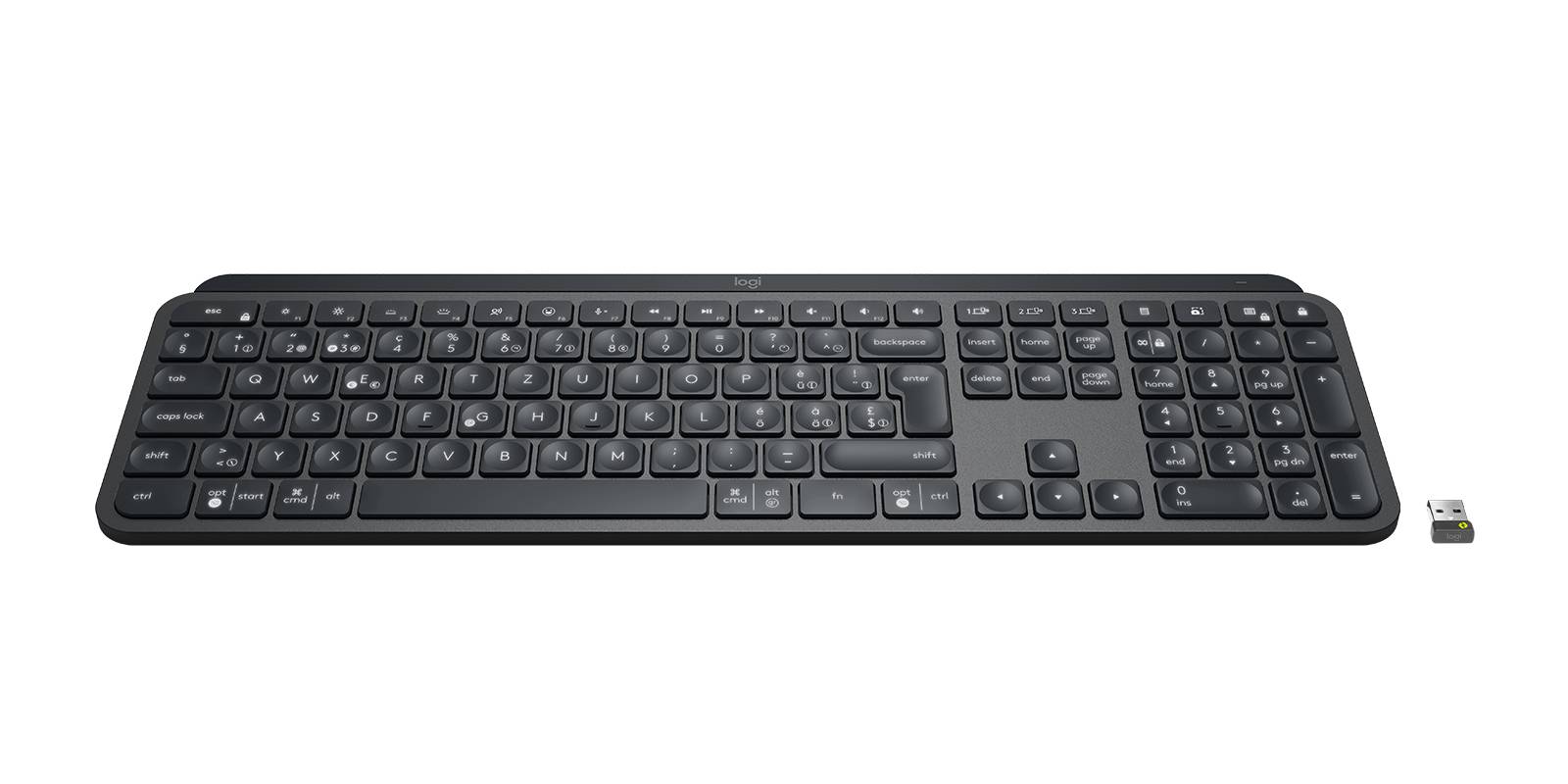 Logitech Master 920-010246 toetsenbord Kantoor Bluetooth Zwitsers Grafiet