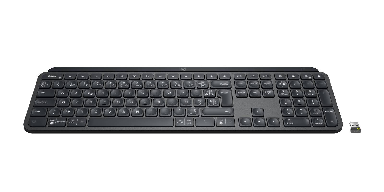 Logitech Master 920-010245 toetsenbord Kantoor Bluetooth AZERTY Frans Grafiet