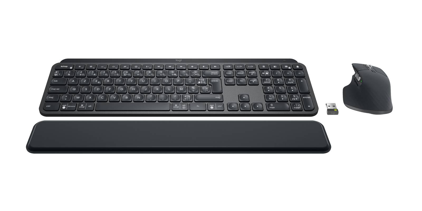 Logitech Master 920-010245 toetsenbord Kantoor Bluetooth AZERTY Frans Grafiet
