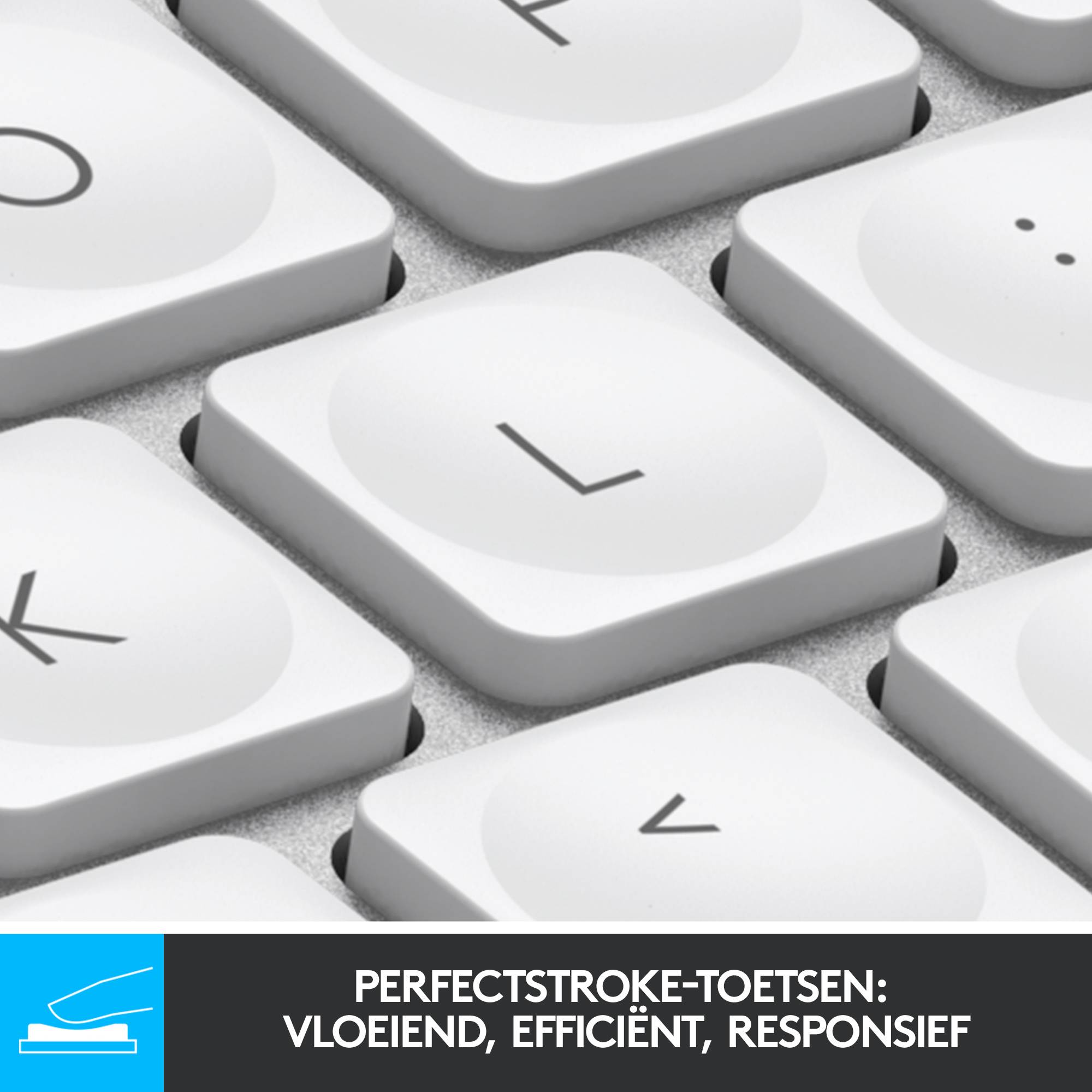 Logitech Master 920-010520 toetsenbord Kantoor Bluetooth AZERTY Frans Grijs