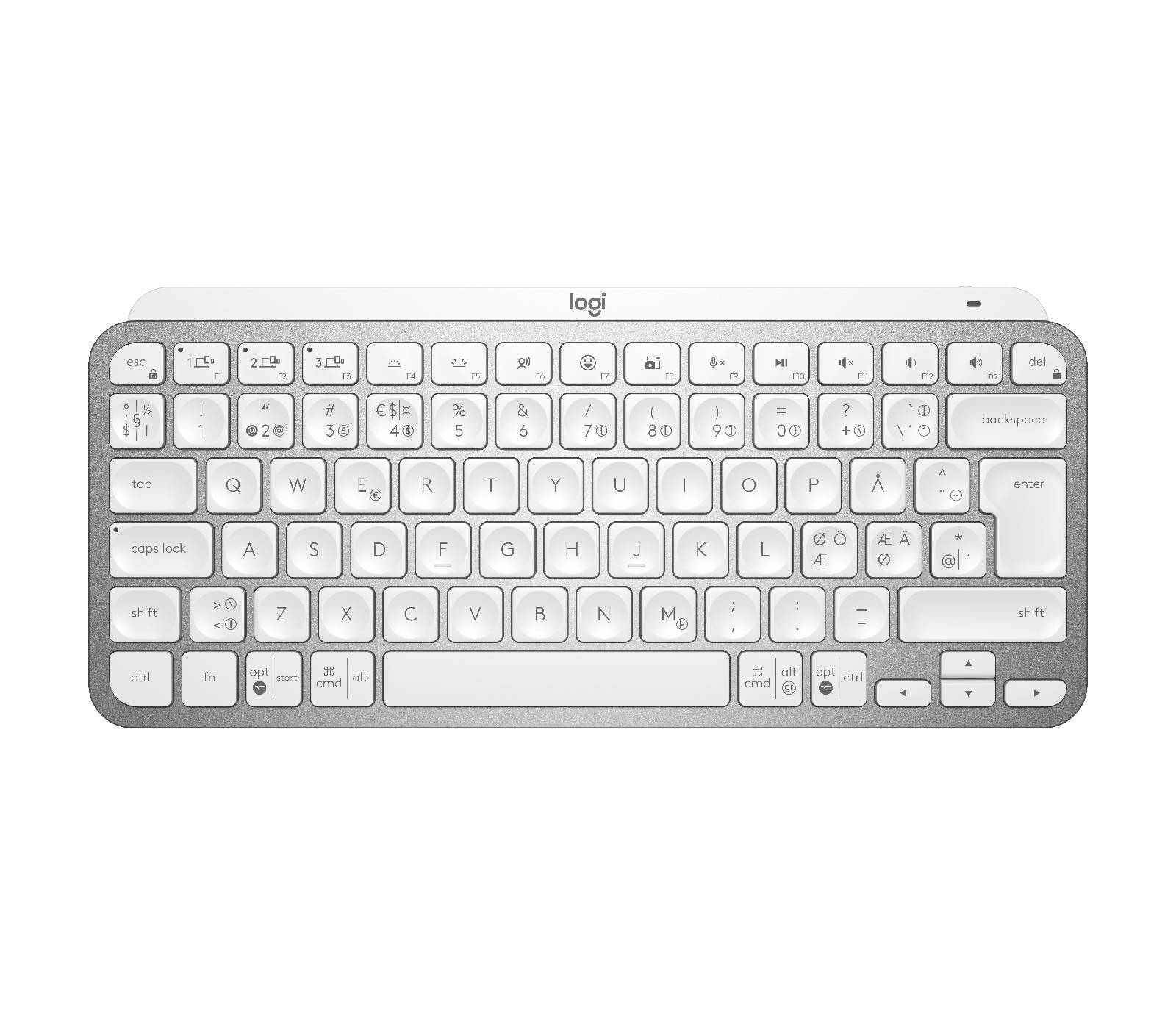 Logitech MX Keys Mini QWERTY Nordic