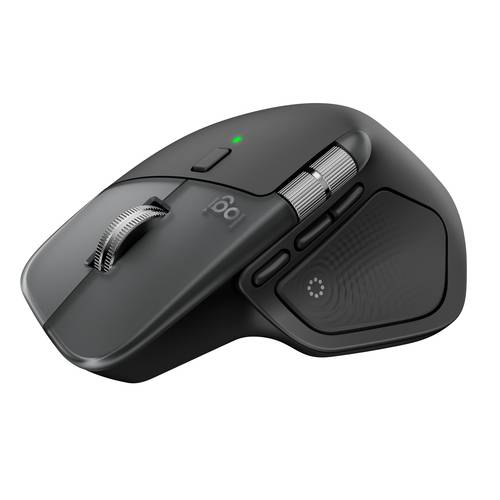 Logitech MX Master 4 for Mac muis Kantoor Rechtshandig Bluetooth Laser 8000 DPI