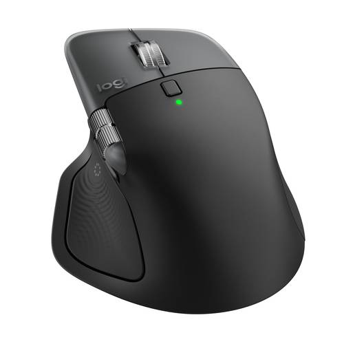 Logitech MX Master 4 for Mac muis Kantoor Rechtshandig Bluetooth Laser 8000 DPI