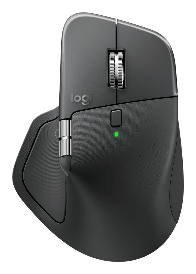 Logitech MX Master 4 for Business muis Kantoor Rechtshandig RF-draadloos + Bluetooth Laser 8000 DPI