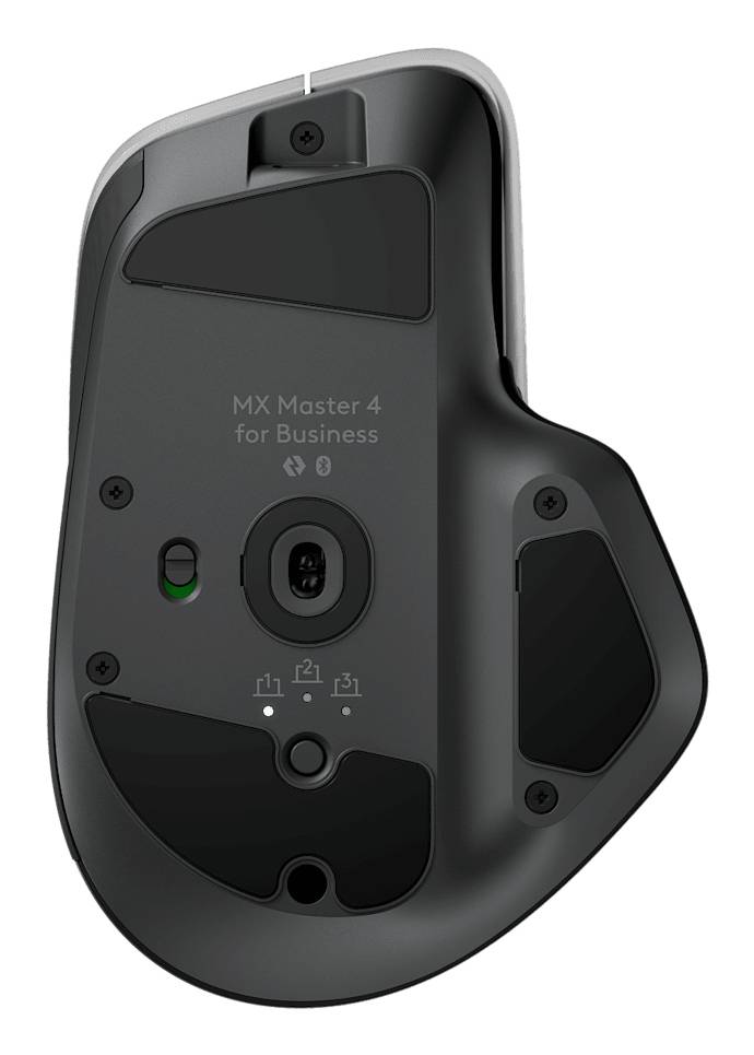 Logitech MX Master 4 for Business muis Kantoor Rechtshandig RF-draadloos + Bluetooth Laser 8000 DPI