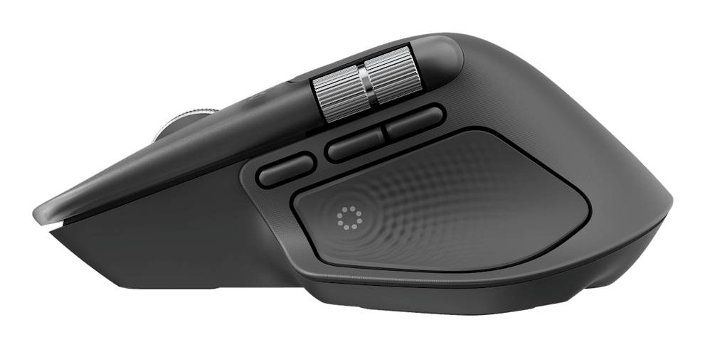 Logitech MX Master 4 for Business muis Kantoor Rechtshandig RF-draadloos + Bluetooth Laser 8000 DPI