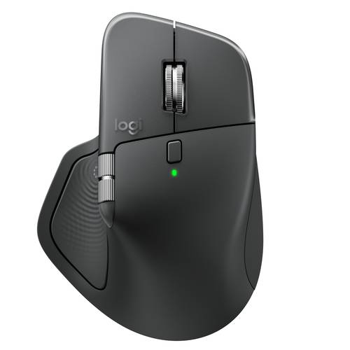 Logitech MX Master 4 muis Kantoor Rechtshandig RF-draadloos + Bluetooth Laser 8000 DPI