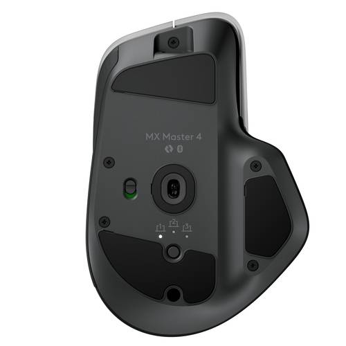 Logitech MX Master 4 muis Kantoor Rechtshandig RF-draadloos + Bluetooth Laser 8000 DPI