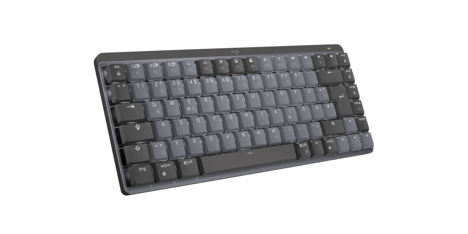 Logitech 920-010771 toetsenbord Kantoor RF-draadloos + Bluetooth QWERTZ Duits Grafiet