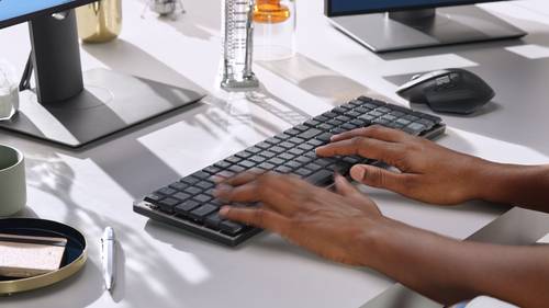 Logitech Master 920-010757 toetsenbord Kantoor RF-draadloos + Bluetooth QWERTY US International Grafiet