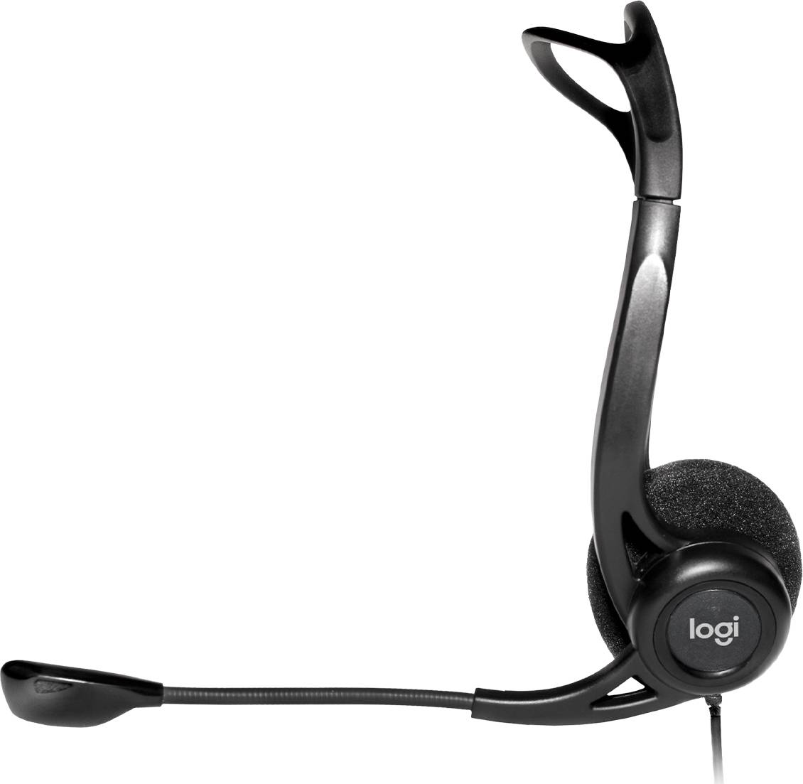 Logitech 981-000100 hoofdtelefoon/headset Bedraad Hoofdband Oproepen/muziek USB Type-A Zwart