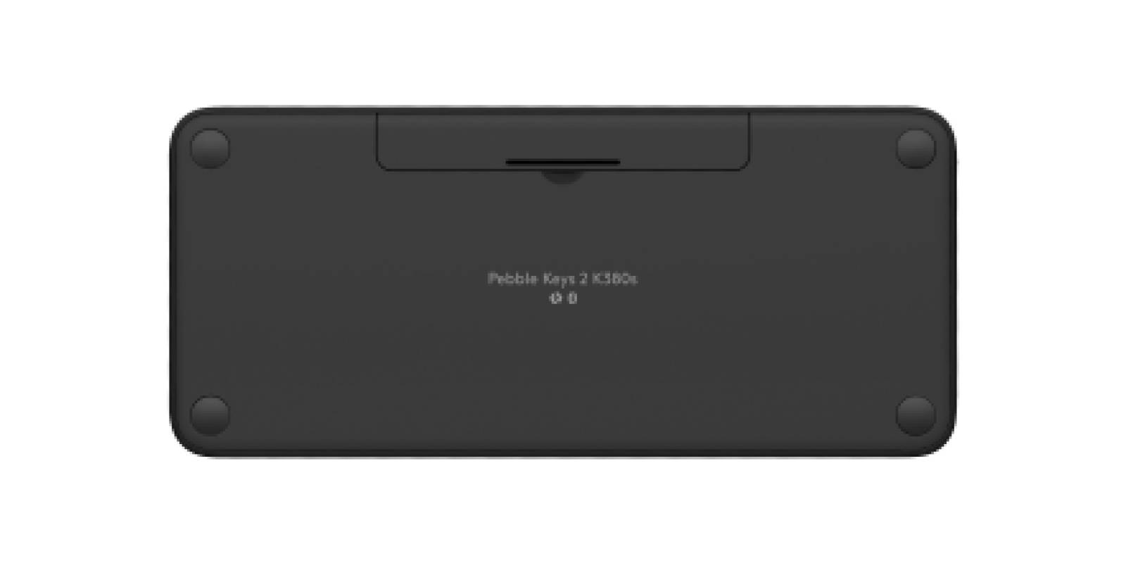 Logitech Pebble Keys 2 K380s Qwerty Nordic, Grafiet