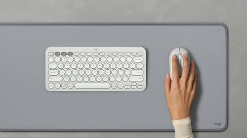 Logitech 910-007013 muis Reizen Ambidextrous RF-draadloos + Bluetooth Optisch 4000 DPI