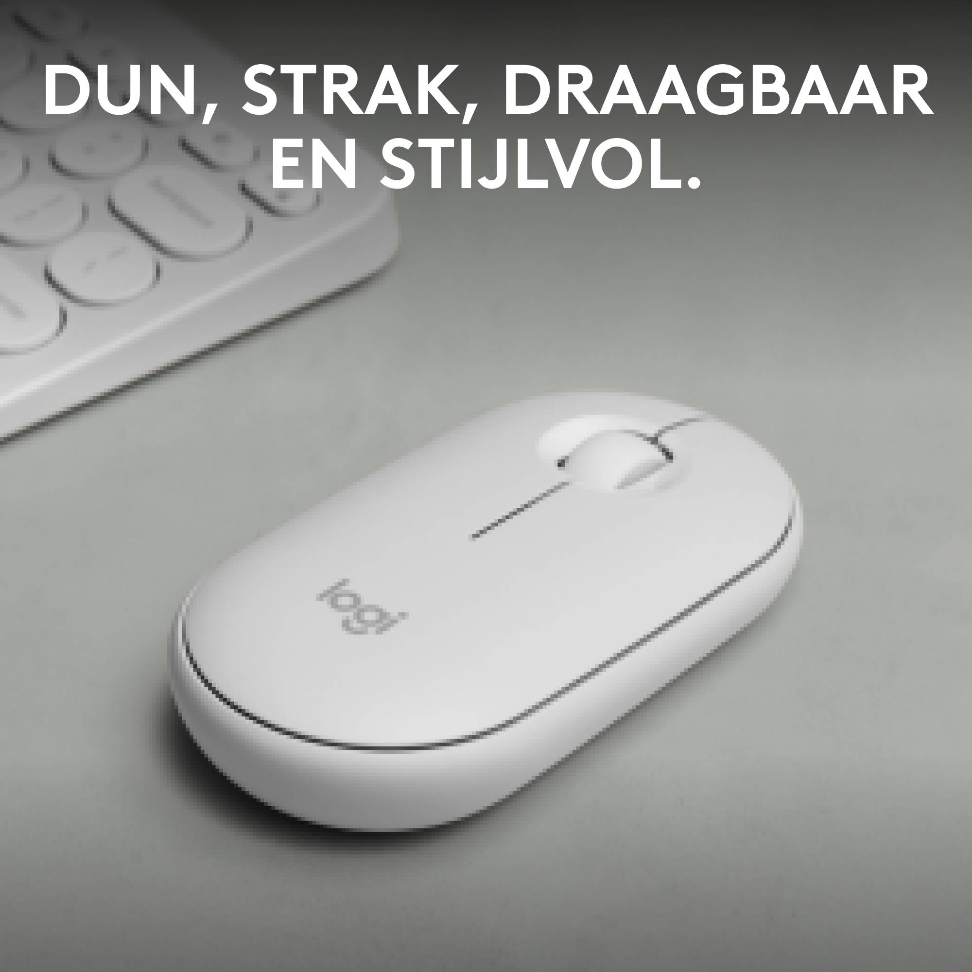 Logitech 910-007013 muis Reizen Ambidextrous RF-draadloos + Bluetooth Optisch 4000 DPI