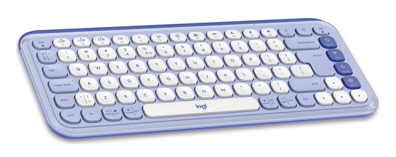 Logitech POP Icon Combo - Toetsenbord en Muis - Bluetooth - Qwerty US - Lila