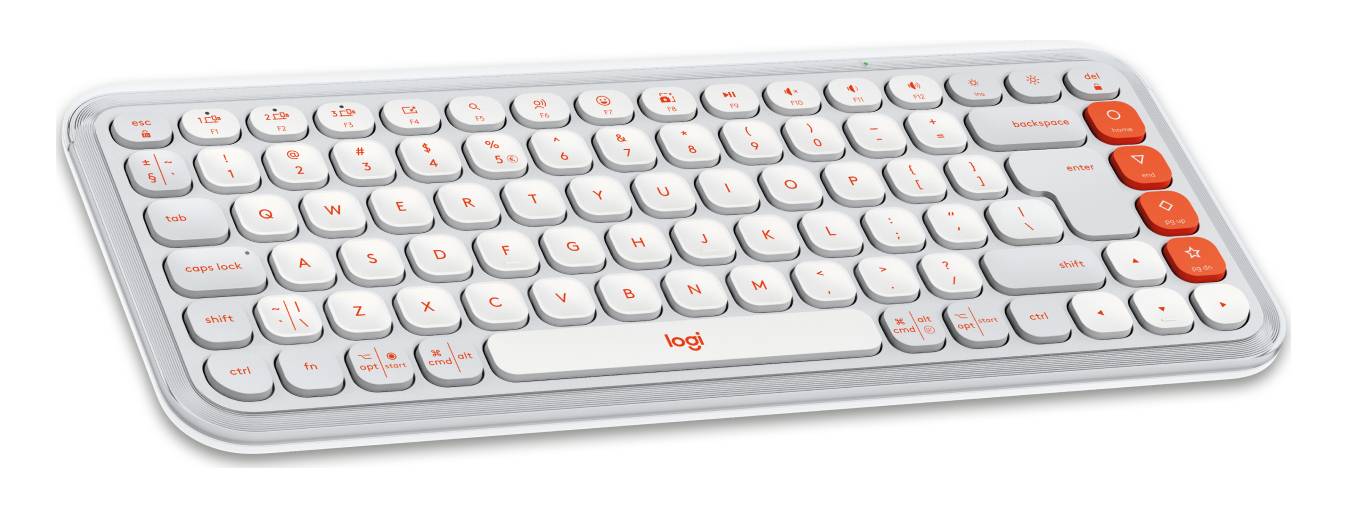 Logitech 920-013141 toetsenbord Inclusief muis Universeel Bluetooth QWERTY US International Wit
