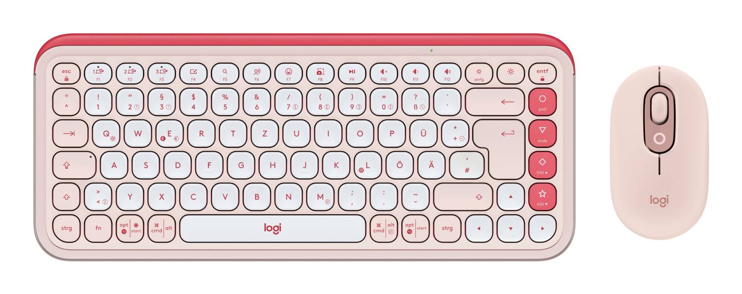 Logitech POP ICON COMBO QWERTZ Duits