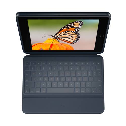 Logitech 920-009992 toetsenbord voor mobiel apparaat QWERTZ Zwitsers Smart Connector Blauw