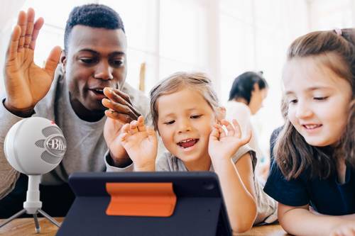 Logitech 920-009992 toetsenbord voor mobiel apparaat QWERTZ Zwitsers Smart Connector Blauw