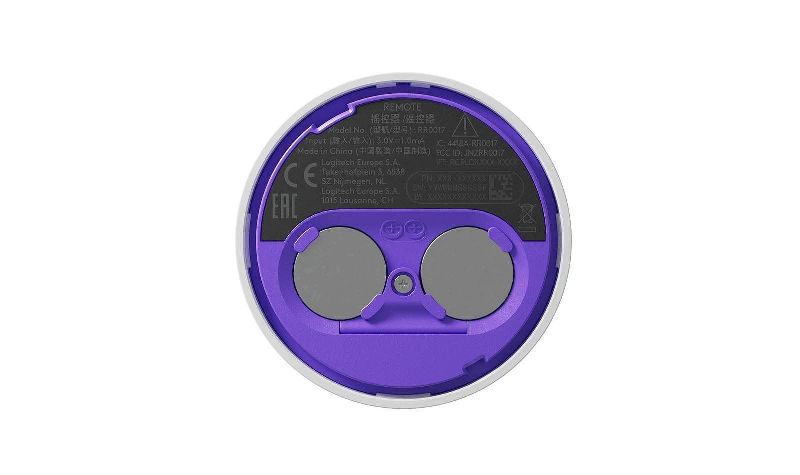 Logitech 952-000102 video conferencing systeem Afstandsbediening