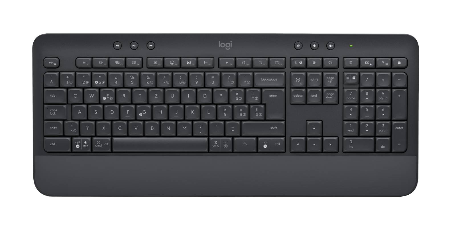 Logitech 920-010993 toetsenbord Inclusief muis Kantoor Bluetooth QWERTZ Zwitsers Grafiet