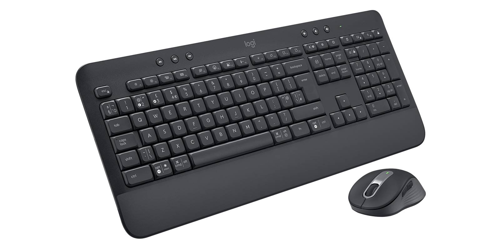 Logitech 920-011027 toetsenbord Inclusief muis Kantoor Bluetooth QWERTY Brits Engels Wit