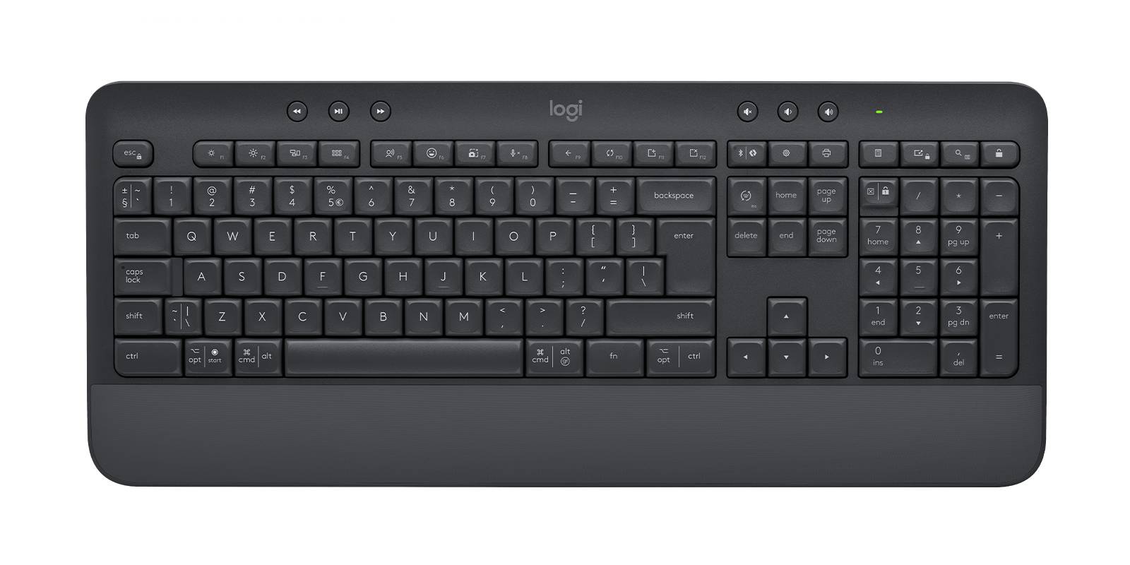 Logitech 920-011004 toetsenbord Inclusief muis Kantoor Bluetooth QWERTY US International Grafiet