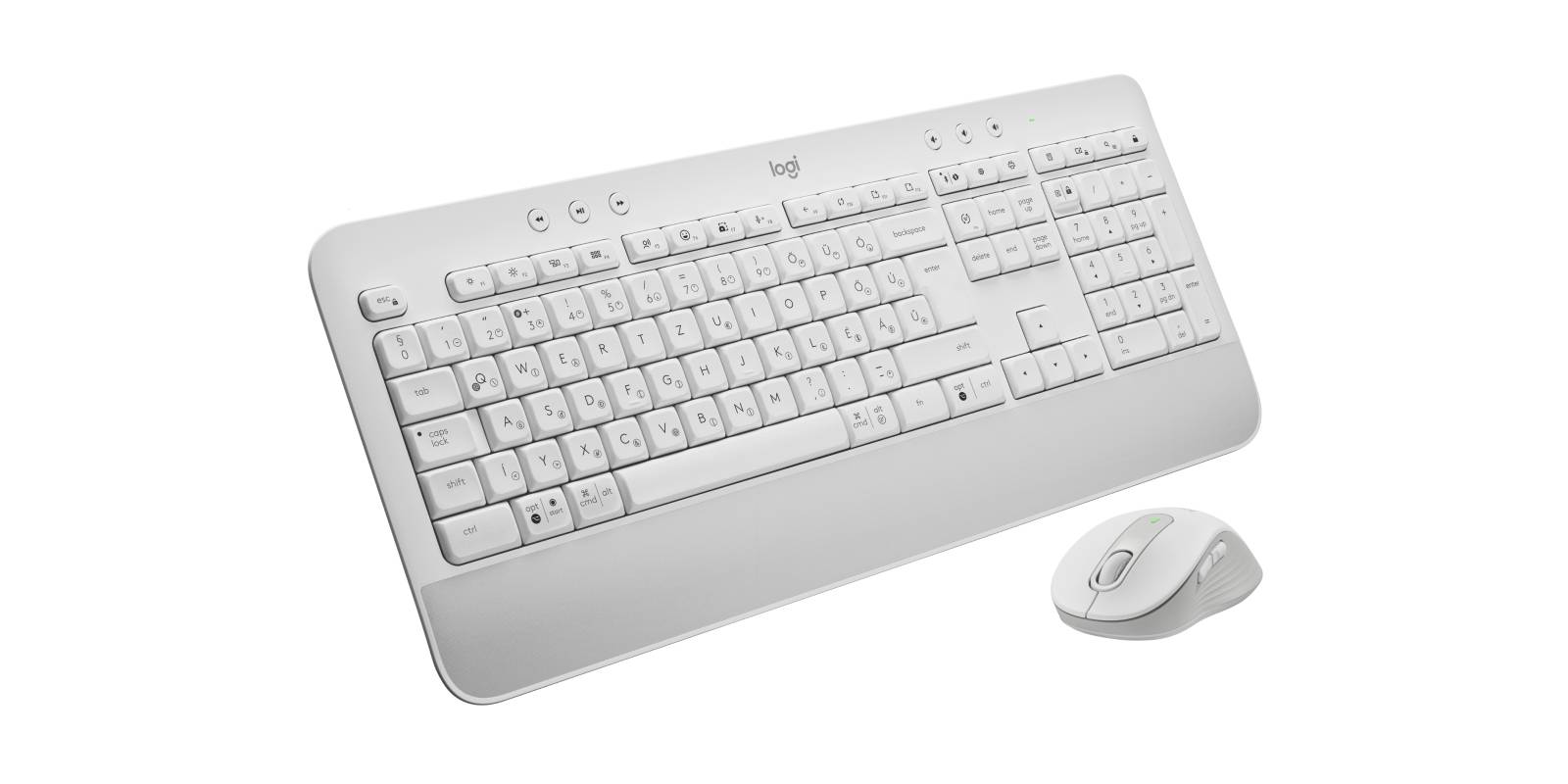 Logitech 920-011036 toetsenbord Inclusief muis Kantoor Bluetooth QWERTZ Hongaars Wit