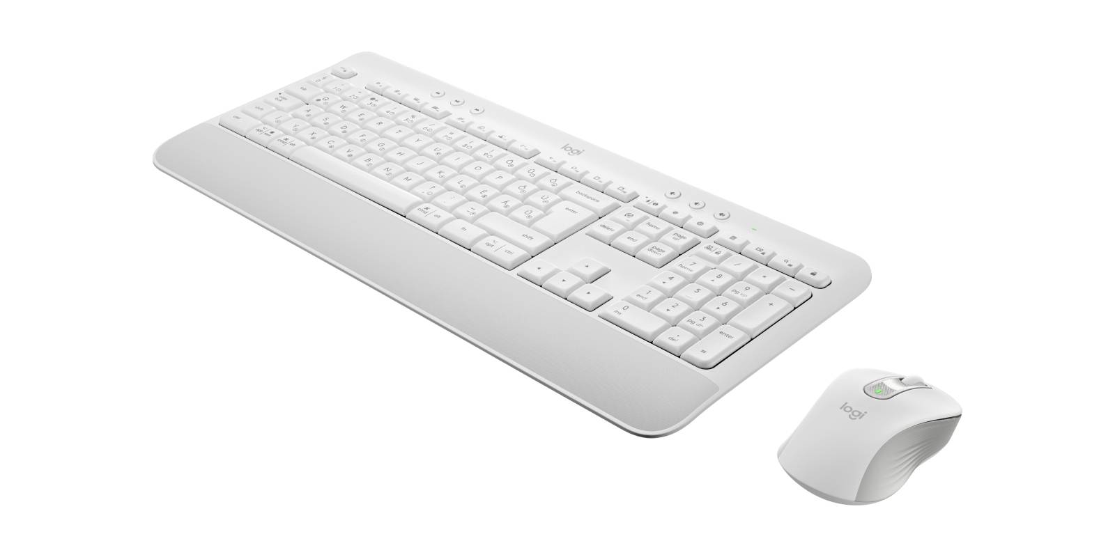Logitech 920-011036 toetsenbord Inclusief muis Kantoor Bluetooth QWERTZ Hongaars Wit