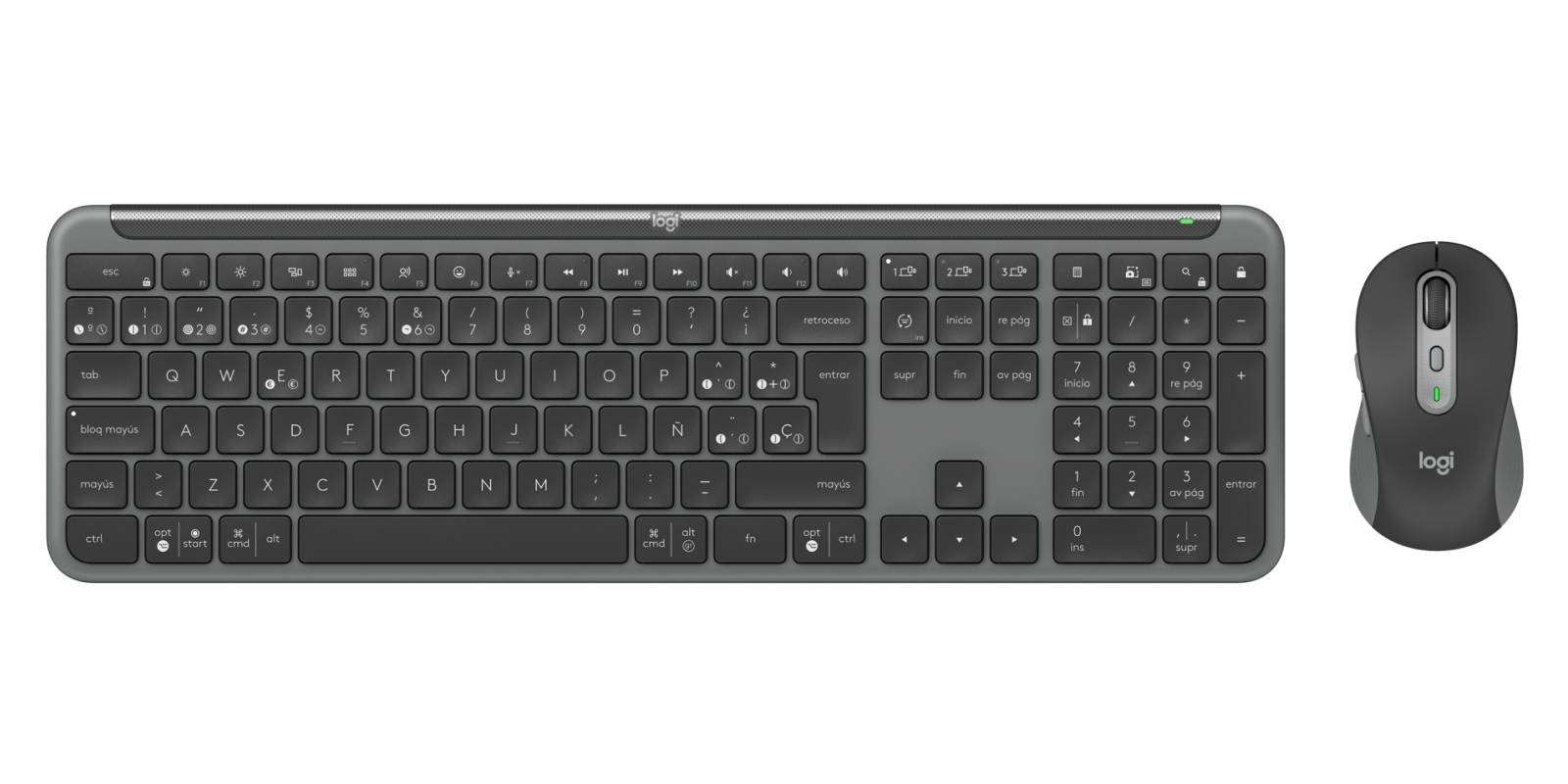 Logitech Signature Slim Combo MK950 QWERTY Spaans