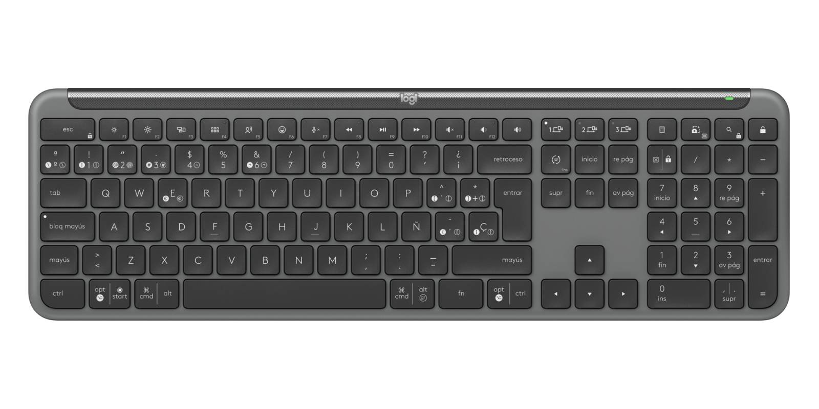 Logitech Signature Slim Combo MK950 QWERTY Spaans