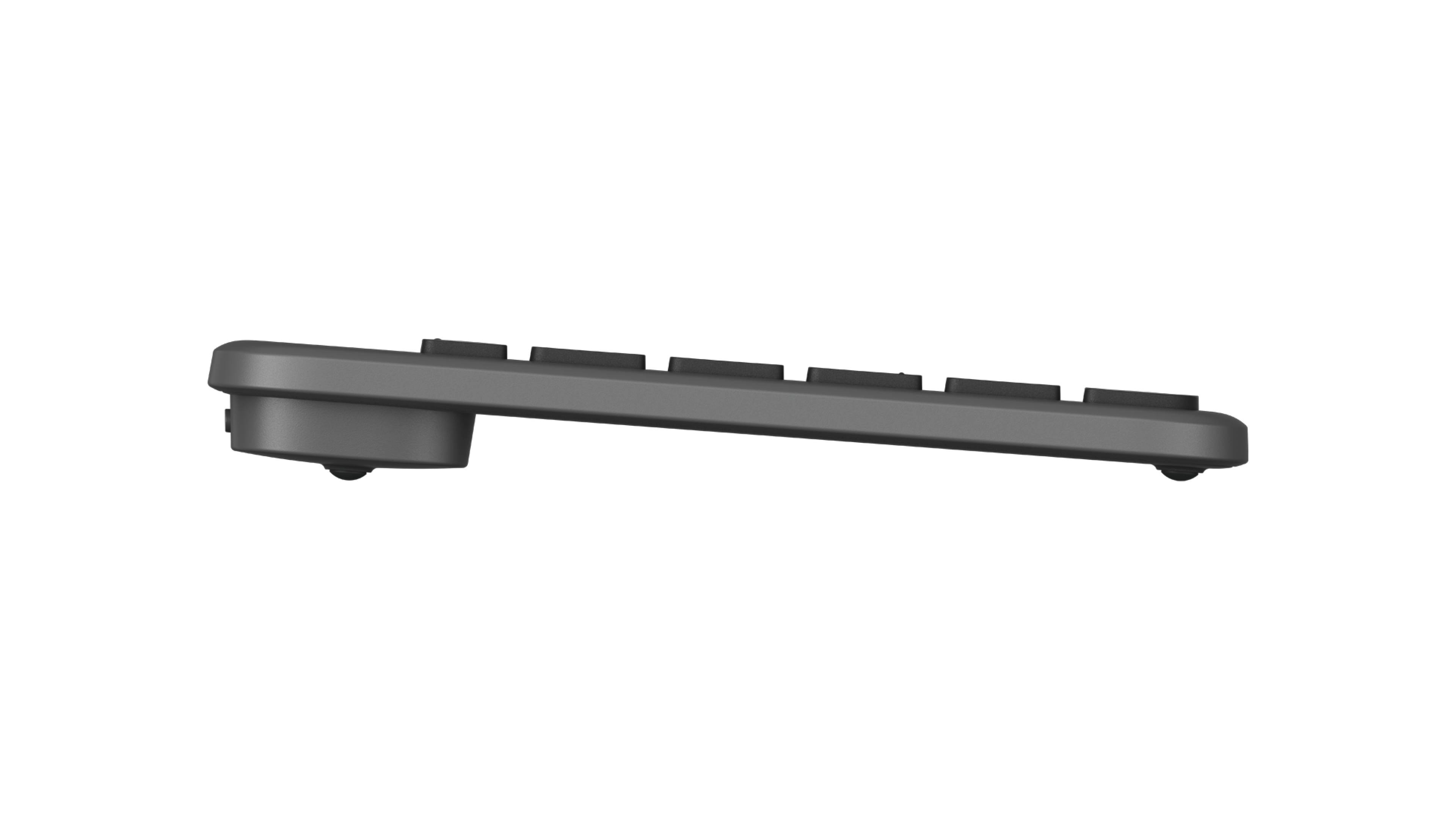 Logitech Signature Slim Solar+ K980 toetsenbord Universeel RF-draadloos + Bluetooth QWERTY UK International Grafiet
