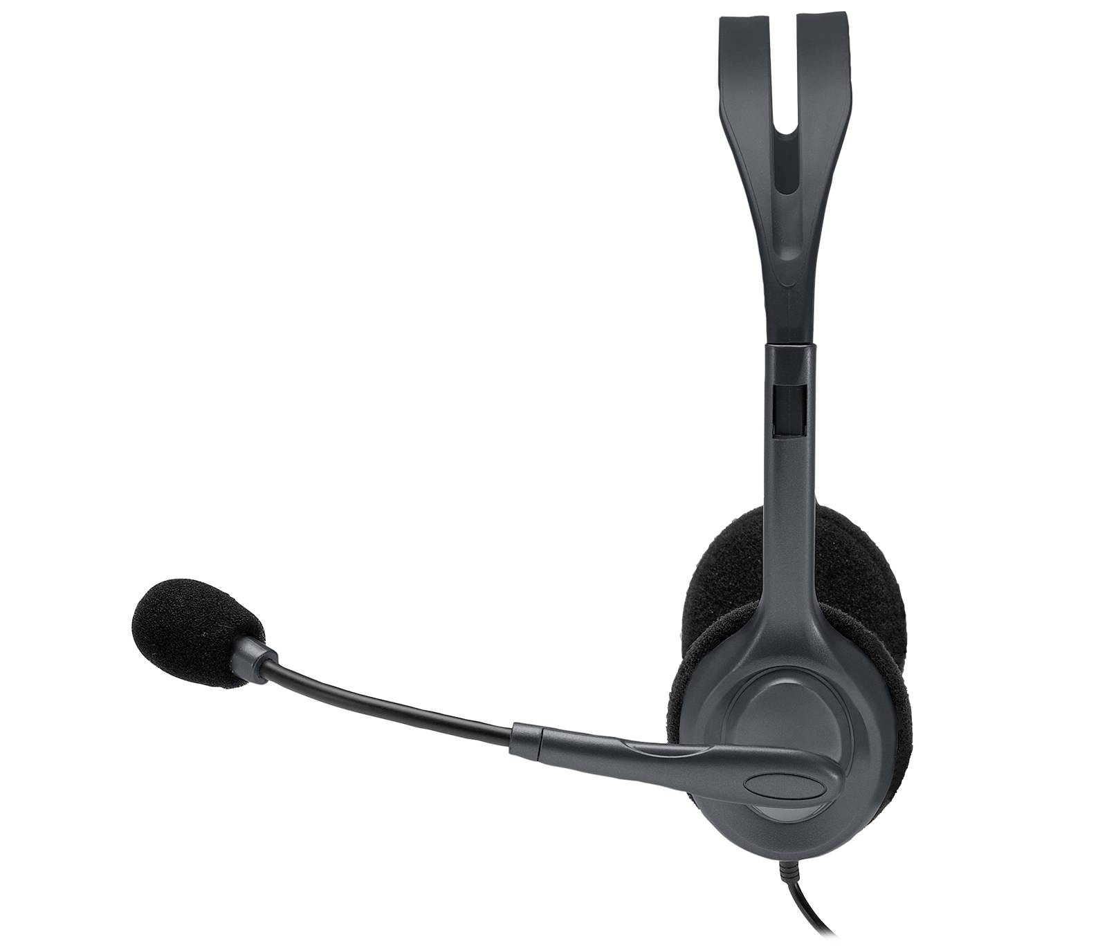 Logitech 981-000593 hoofdtelefoon/headset Bedraad Hoofdband Kantoor/callcenter Zwart
