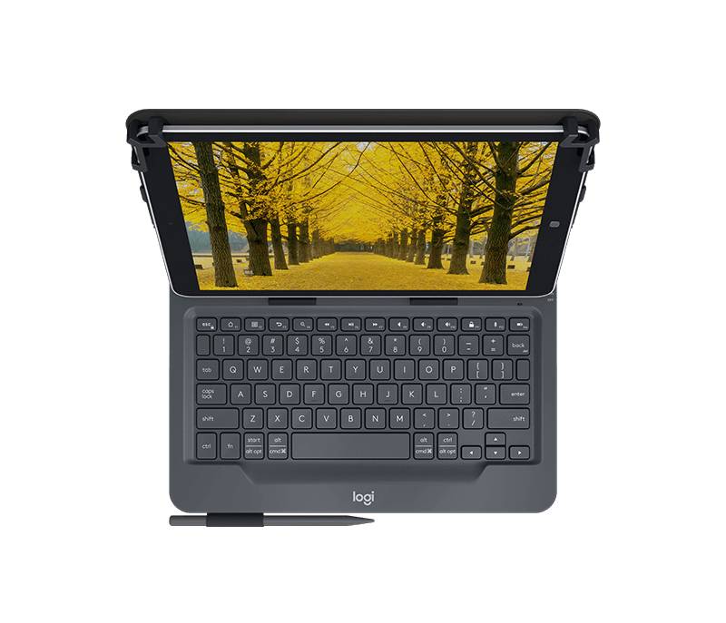 Logitech 920-008339 toetsenbord voor mobiel apparaat QWERTZ Zwitsers Bluetooth Zwart