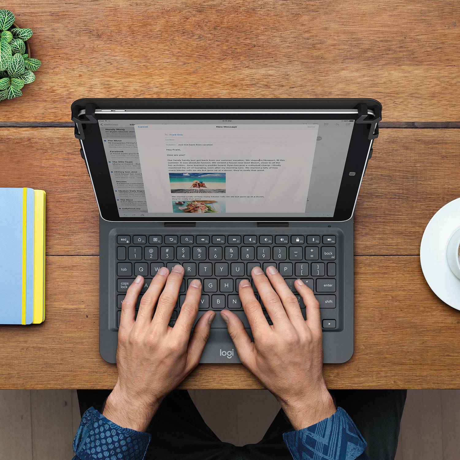 Logitech Universal Folio  9-10 inch Azerty (BE/FR)