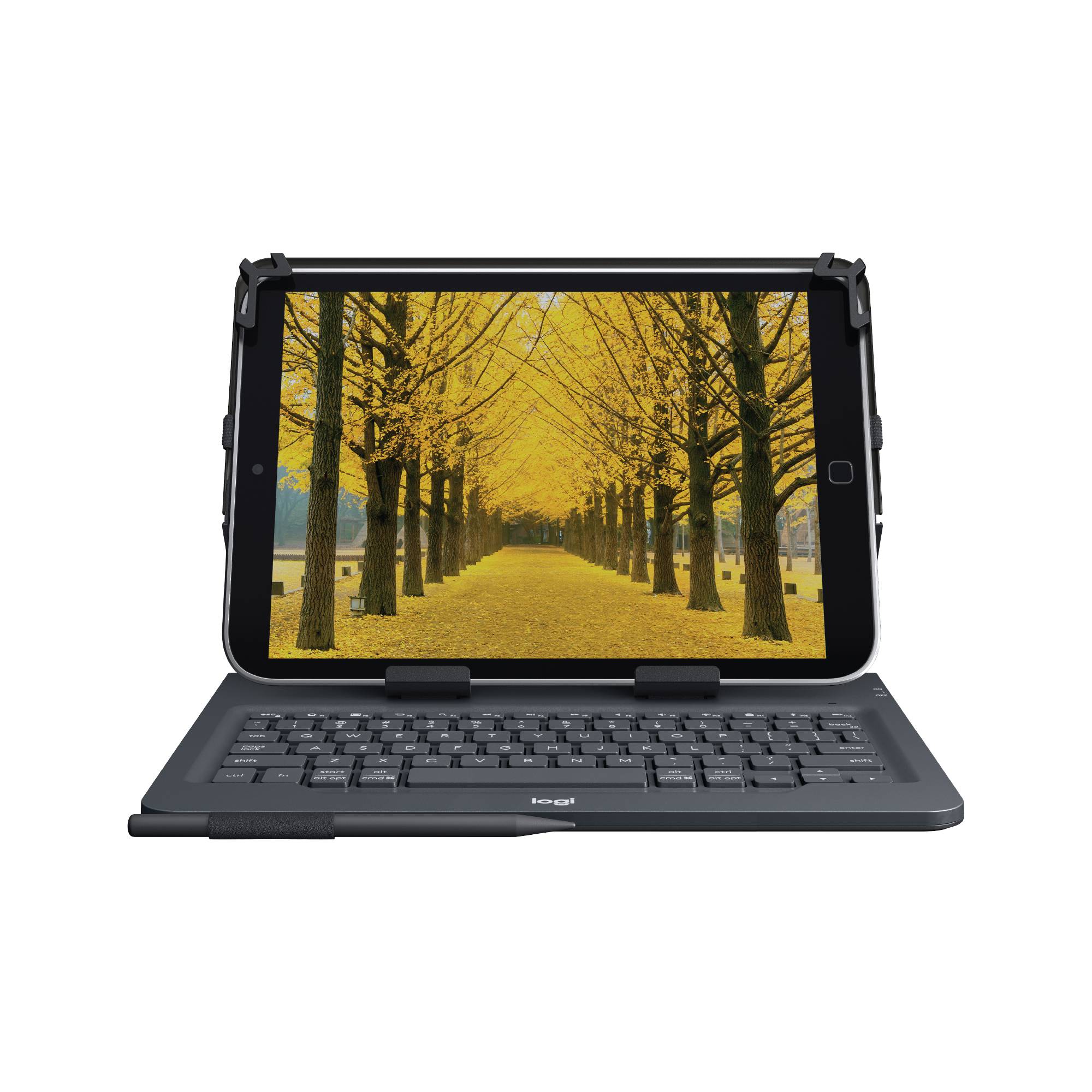 Logitech 920-008341 toetsenbord voor mobiel apparaat QWERTY Brits Engels Bluetooth Zwart