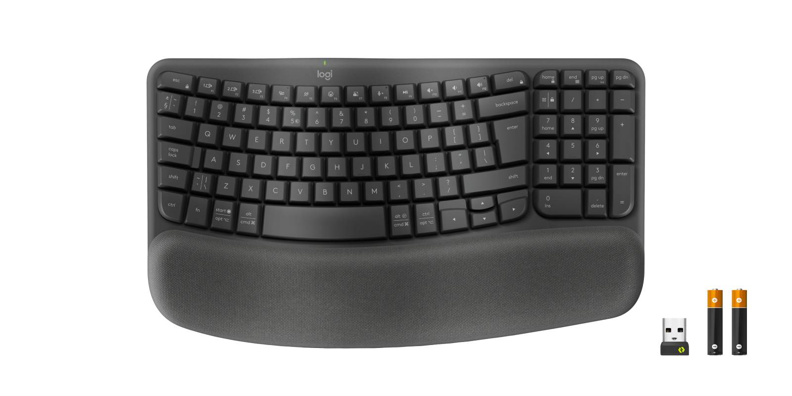 Logitech ERGO Wave Keys for Business Ergonomisch Toetsenbord