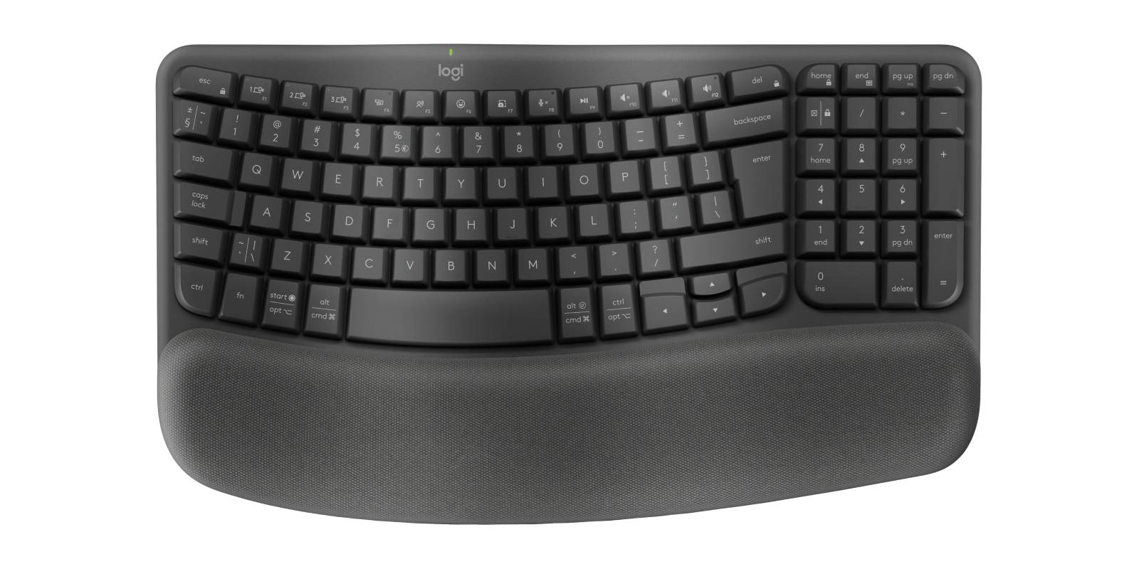 Logitech ERGO Wave Keys for Business Ergonomisch Toetsenbord