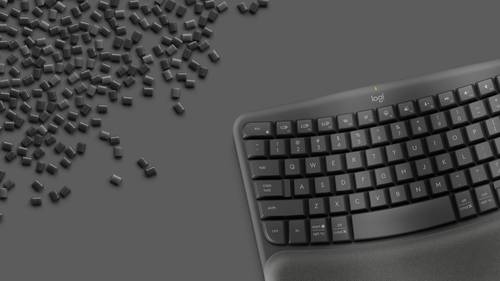 Logitech 920-012289 toetsenbord Kantoor RF-draadloos + Bluetooth QWERTZ Zwitsers Grafiet